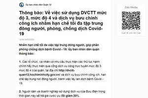 TP.HCM giảm 20% giá cước cho người nộp hồ sơ qua bưu điện