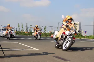 Cục CSGT dự Lễ ra mắt đội hình nữ CSGT dẫn đoàn của TP.HCM