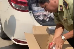 Tài xế bỏ ô tô nhảy sông ở Bình Chánh khi bị CSGT truy đuổi