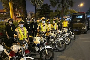 CSGT TP.HCM mở cao điểm vào lễ 30-4 và 1-5. Ảnh: HOÀNG KIM