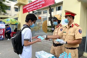 CSGT TP.HCM lên phương án đảm bảo an toàn kỳ thi tốt nghiệp THPT