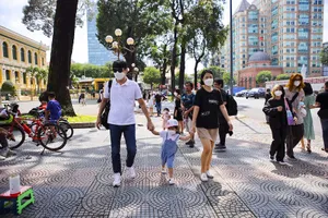 Toàn bộ quận, huyện ở TP.HCM đều là vùng xanh