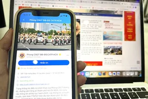 Từ nay, người dân có thể nhắn tin, đặt hẹn, nộp phạt qua Zalo của CSGT TP.HCM