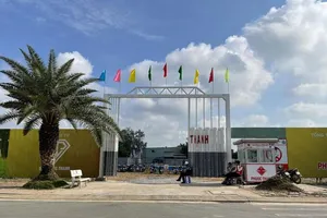 Dự án NƠXH tại phường Long Trường, TP Thủ Đức sẽ cung cấp cho người thu nhập thấp 600 căn hộ. Ảnh: VIỆT HOA