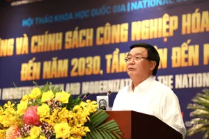 GS.TS Nguyễn Xuân Thắng, Giám đốc Học viện Chính trị Quốc gia Hồ Chí Minh. Ảnh: NGÔ TÙNG