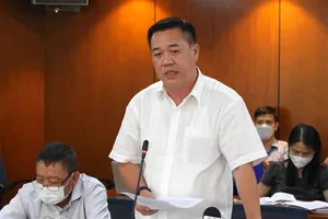 Ông Nguyễn Minh Tuấn, Phó Giám đốc Cảng vụ Hàng không miền Nam. Ảnh: NGUYỄN NHÂN 