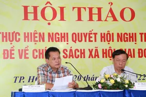 Toàn cảnh hội thảo. Ảnh: TÙNG NGÔ