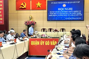 Phó Chủ tịch UBND TP.HCM: Gò Vấp phải làm nhanh, làm ngay các tuyến hẻm