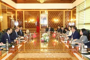 Ông Nguyễn Trọng Nghĩa thăm và làm việc tại Maroc, tăng cường hợp tác hữu nghị