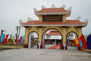 Khánh thành Đền thờ anh hùng liệt sĩ chiến khu Rừng Sác, huyện Cần Giờ