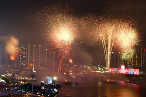 TP.HCM tổ chức 4 điểm bắn pháo hoa nghệ thuật đón năm mới 2026