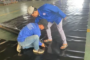 Bạt Nguyễn Lê Phát - Địa chỉ cung cấp bạt lót ao hồ chứa nước HDPE giá rẻ nguyên sinh tại nhà máy sản xuất