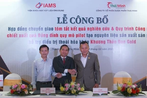 Chuyển giao công nghệ ứng dụng hoạt chất Caryotin vào Khương Thảo Đan Gold