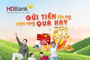 HDBank tặng gần 4 tỷ đồng cho khách hàng gửi tiết kiệm 
