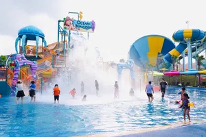 NovaWorld Phan Thiet thêm sức nóng từ khi Wonderland Water Park mở cửa đón khách