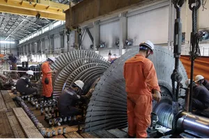 Công ty EPS tham gia đại tu tổ máy S2 Nhà máy Nhiệt điện Quảng Ninh 