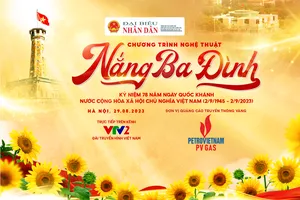 Chương trình nghệ thuật 'Nắng Ba Đình'