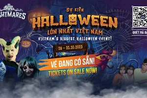 Tận hưởng Halloween ‘dựng tóc gáy’ tại Công viên Châu Á- Asia Park, Đà Nẵng