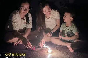 Công ty Nhiệt điện Mông Dương hưởng ứng chiến dịch Giờ trái đất năm 2024