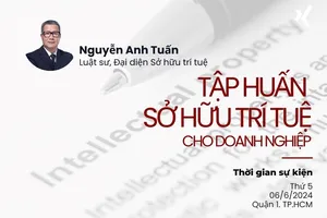 Tập huấn sở hữu trí tuệ cho doanh nghiệp