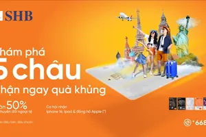 Cơ hội trúng Iphone 16 ProMax cho khách hàng SHB