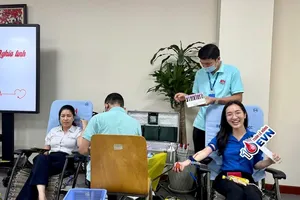 EVNHCMC hiến 367 đơn vị máu tại ‘Tuần lễ hồng’