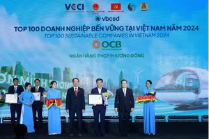 OCB lọt Top các doanh nghiệp bền vững năm 2024