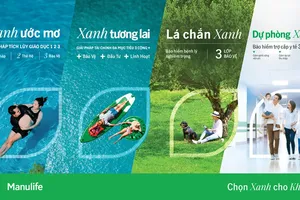 ‘Chọn xanh cho khỏe’ với các sản phẩm bảo hiểm mới từ Manulife
