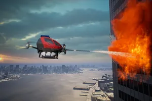 UAV là giải pháp chữa cháy trên không cần áp dụng