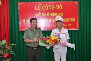 Bổ nhiệm thêm một phó giám đốc Công an tỉnh Bà Rịa-Vũng Tàu