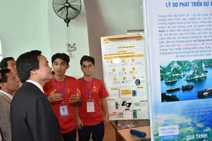 Các “nhà khoa học nhí” tranh tài sáng tạo ​