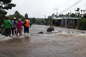 Vụ vỡ đê ở Châu Đức: Lũ kép về trong khi đê quá cũ