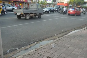 Hiện trường nơi xảy ra tai nạn