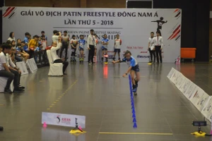 120 VĐV châu Á về Vũng Tàu thi trượt Patin