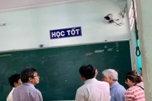 Bà Rịa- Vũng Tàu hướng dẫn khẩn niêm phong camera phòng thi
