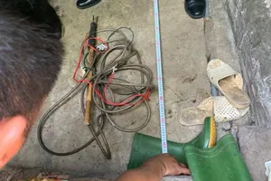 Điều tra vụ một phụ nữ tử vong, cổ nạn nhân có vết chích điện