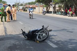 Thực nghiệm vụ lái xe tông bị thương 2 công an ở Vũng Tàu