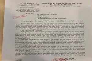 Bà Rịa-Vũng Tàu dừng hoạt động vui chơi giải trí từ trưa 19-3