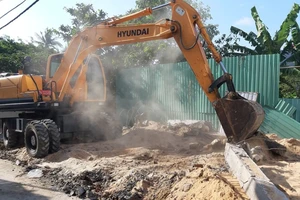 Vũng Tàu: Ngăn chặn hai căn nhà xây trái phép