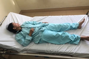 1 phụ nữ trình báo bị người tình đánh, chém vì ghen