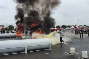 Bà Rịa - Vũng Tàu đạt giải Nhất hội thao Nghiệp vụ chữa cháy