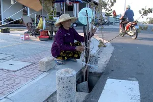 Hàng trăm tấm đan cống thoát nước ở Bà Rịa-Vũng Tàu 'biến mất'