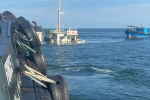 Mất 3 tháng để trục vớt con tàu chở hơn 9.900 tấn hàng ở biển Vũng Tàu