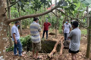 Sau sát hại, nghi can trốn cùng thi thể cô gái dưới giếng hoang 