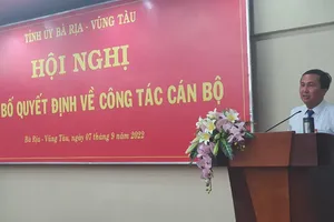 Bà Rịa-Vũng Tàu: Công bố các quyết định về công tác cán bộ 