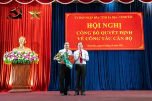 Bà Rịa-Vũng Tàu chuẩn y kết quả bầu Chủ tịch UBND huyện Châu Đức 