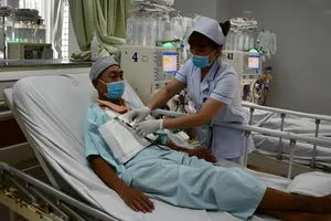 Cấp 2,4 tỷ đồng sửa 23 máy lọc máu của Bệnh viện Bà Rịa