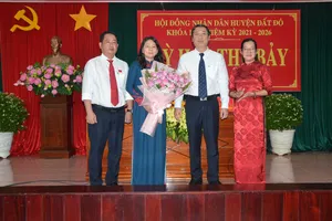 Bà Rịa-Vũng Tàu: Huyện Đất Đỏ có chủ tịch mới