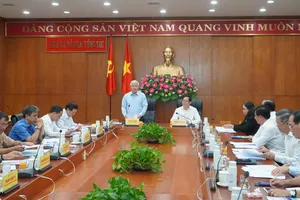 Đoàn kiểm tra của Ban Bí thư làm việc tại Bà Rịa - Vũng Tàu