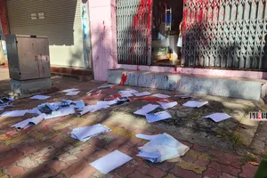Vũng Tàu: Người thuê mặt bằng nợ, chủ nhà bị tạt sơn 